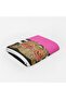 Pink EVMİLA Sea and Beach Towel - Tiger Pattern Print - 2
