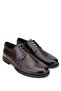 Men's Genuine Leather Brown Classic Shoes - 2