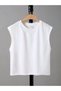 Boys' Let's Run Wild Car Back Printed Sleeveless Cotton T - Shirt - 2