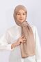 Imported Silky Jacquard Zigzag - Soft Mink - 5