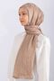 Imported Silky Jacquard Zigzag - Soft Mink - 2
