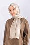 Imported Silky Jacquard Zigzag - Light Mink - 4