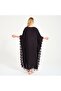 Tassel Detailed V-Neck Long Beach Dress - 3