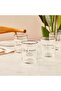 Daily Reminder Set of 4 Glasses (350 Cc)