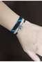 Zircon Stone Design Macrame Bracelet Set - 2
