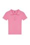Pink Zipper Detailed Fitted Polo Neck Ribbed Stretch Knitted Blouse Twoss23Bz00496 - 8
