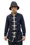 Martial sports clothes/kungfu suit/sports wear long straight sleeve triple set top bottom belt kungfu clothing - 2