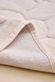 Jolly 2-Piece Cotton Toilet Set, Cream Bath Mat Set