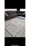 Silk Velvet Carpet Cover Ethnic White Model