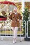 Short Double-breasted Collar Waterproof Women's Trench Coat - 3