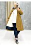 Tan Fur Lined and Waterproof Women's Winter Coat & Coat - 7