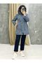 Gray Fur Lined and Waterproof Women's Winter Coat & Coat