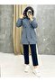 Gray Fur Lined and Waterproof Women's Winter Coat & Coat - 5