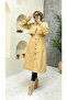 Lined and Button Detailed Women's Trench Coat - 5