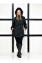 Black Fur-Trimmed Waterproof Women's Winter Jacket & Coat - 4
