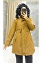 Tan Fur Lined and Waterproof Women's Winter Coat & Coat - 6