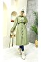 Lined and Button Detailed Women's Trench Coat - 5