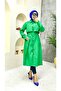 Lined and Button Detailed Women's Trench Coat - 7