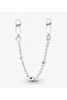 Blue Stone Detailed Three Safety Chains - 2