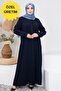 Special Embroidered Ferace Navy Blue