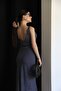 Julidress Polka Dot Patterned Strappy Maxi Long Length Premium Dress - 6