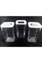 Set of 12 1200 ml Square Food Storage Containers with Labels, 1.2 Liter Spice Container - 4