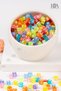 6x6 mm Square Cube Transparent Colored Letter Beads A & Z Mixed Keychain and Jewelry Accessory 25 gr 150 Pieces