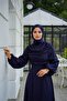Navy Blue Alice Evening Dress - 4