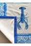 Scorpion Patterned Tablecloth Blue - 2