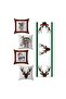 New Year's Themed 4-Piece Throw Pillow and Runner Set - Set of 5