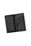 محفظة سفر للرجال من تريب مصنوعة من الجلد الأسود بتصميم خاص ومتعددة الأقسام ومضادة لتقنية RFID - 3