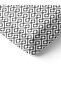 Geometric Patterned Printed Single Elastic Sheet Set - 2