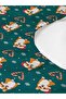 New Year's Theme Animal Pattern Printed Baby Size Elastic Sheet Set - 2