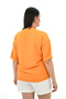Women's Large Size Face Printed T-Shirt 1788-25 - 4