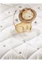 Lion Patterned Quilted Quilt, Decorative Bedspread - 2