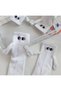 2 Pairs White Magnetic Holding Hands Socks Magnetic Socks Friendship Sports Socks Lovers Socks - 2