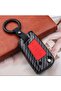 Volkswagen-seat-skoda Switchblade Black-red Carbon Key Case - 6