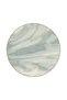 Green Abstract Striped Painted Themed Patterned Woven Base Carpet and Washable Carpet Miravip9982 - 4