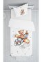 Evmila Decorative Pilot Teddy Bear Patterned Children's Bedspread - 2