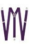 Purple Adult Trouser Hanger with 3 Clips