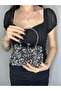 EVENING DRESS BAG WITH IRY Rhinestones, REVERSIBLE