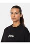 Women's and Girls' Black T-Shirt - DK0A4YK9BLK1 - 11