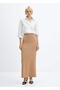 Straight cut long skirt - 2