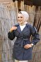 Short Double-breasted Collar Waterproof Women's Trench Coat - 6