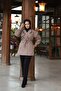 Short Double-breasted Collar Waterproof Women's Trench Coat - 2
