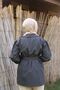 Double Breasted Collar Waterproof Women's Trench Coat with Tie Waist - 7