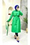 Lined and Button Detailed Women's Trench Coat - 5