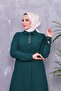 تونيك كريب طويل بأزرار كاملة - 5