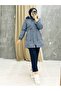Gray Fur Lined and Waterproof Women's Winter Coat & Coat - 7