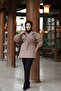 Short Double-breasted Collar Waterproof Women's Trench Coat